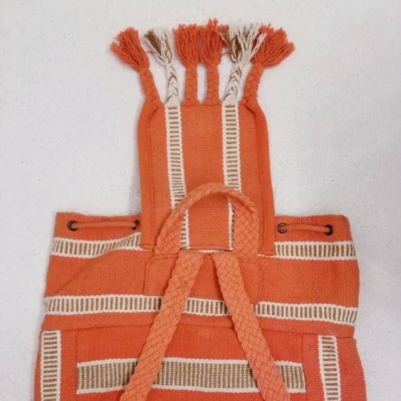 Urban Outfitters Ecote Woven Baja Backpack - Picture 5 of 8
